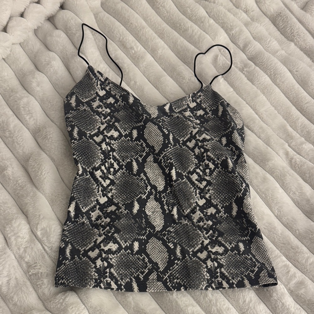 Bershka spaghetti strap tank